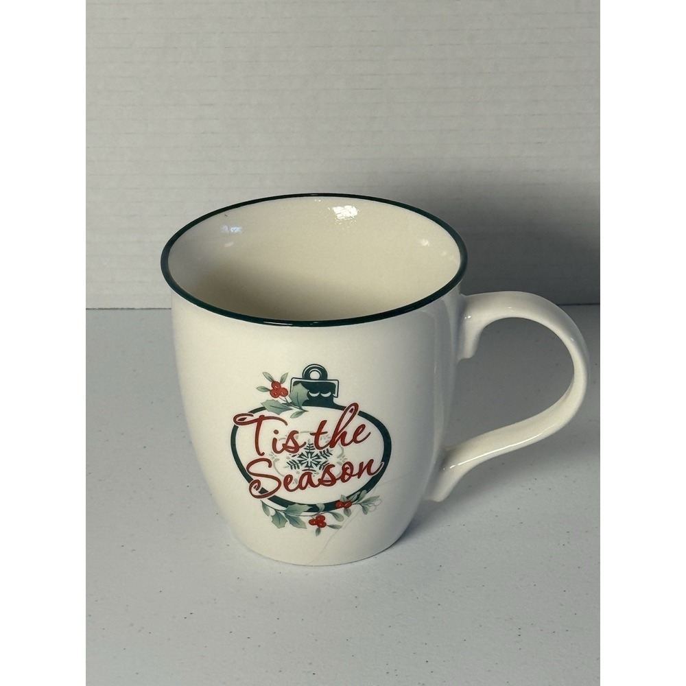 Pfaltzgraff Winterberry Tis The Season Coffee 20oz Ceramic Mug